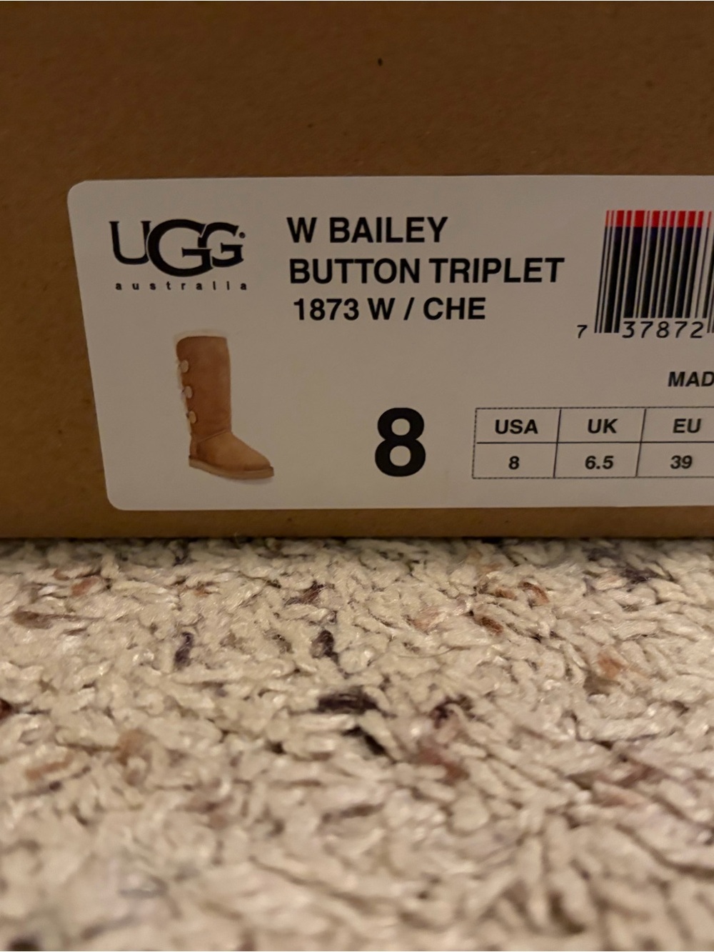 Footwear label